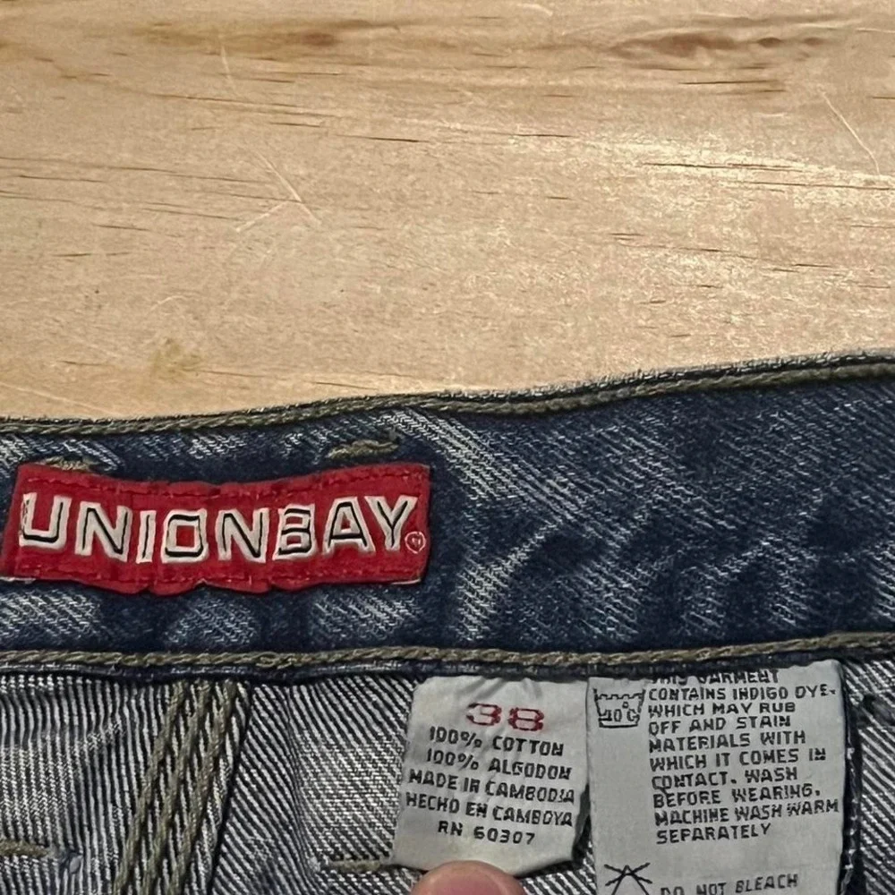 Vintage Baggy y2k Union Bay Jorts - Picture 3 of 6
